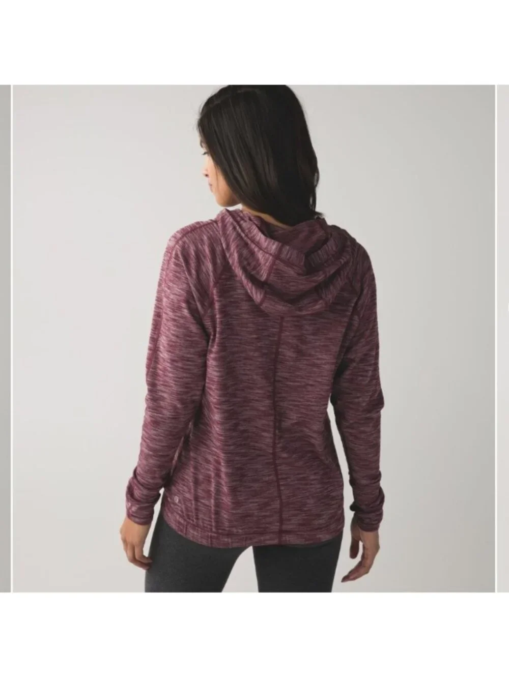 Lululemon Healthy Heart Pullover IIHeathered Bordeaux Drama / Bordeaux D…